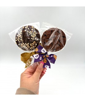 Sucette en chocolat